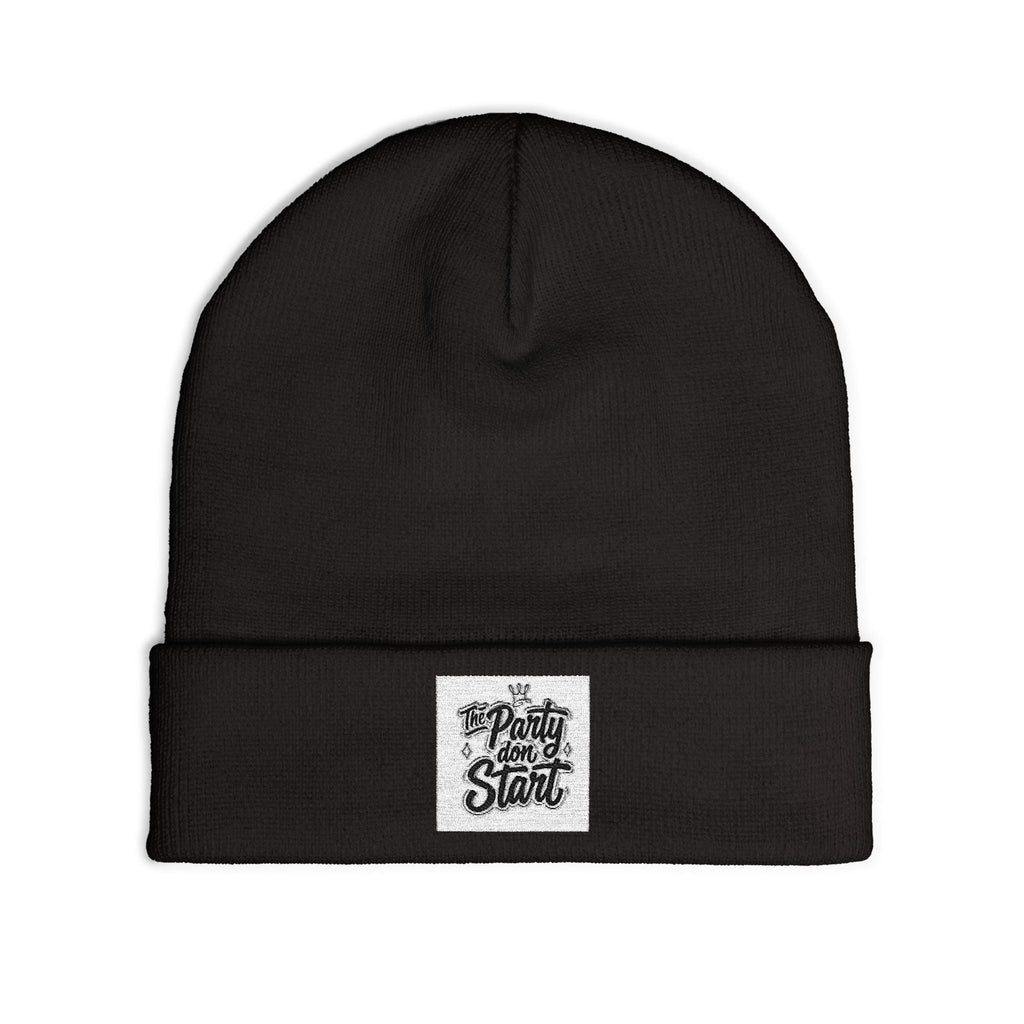 Knit Beanie (Embroidery)