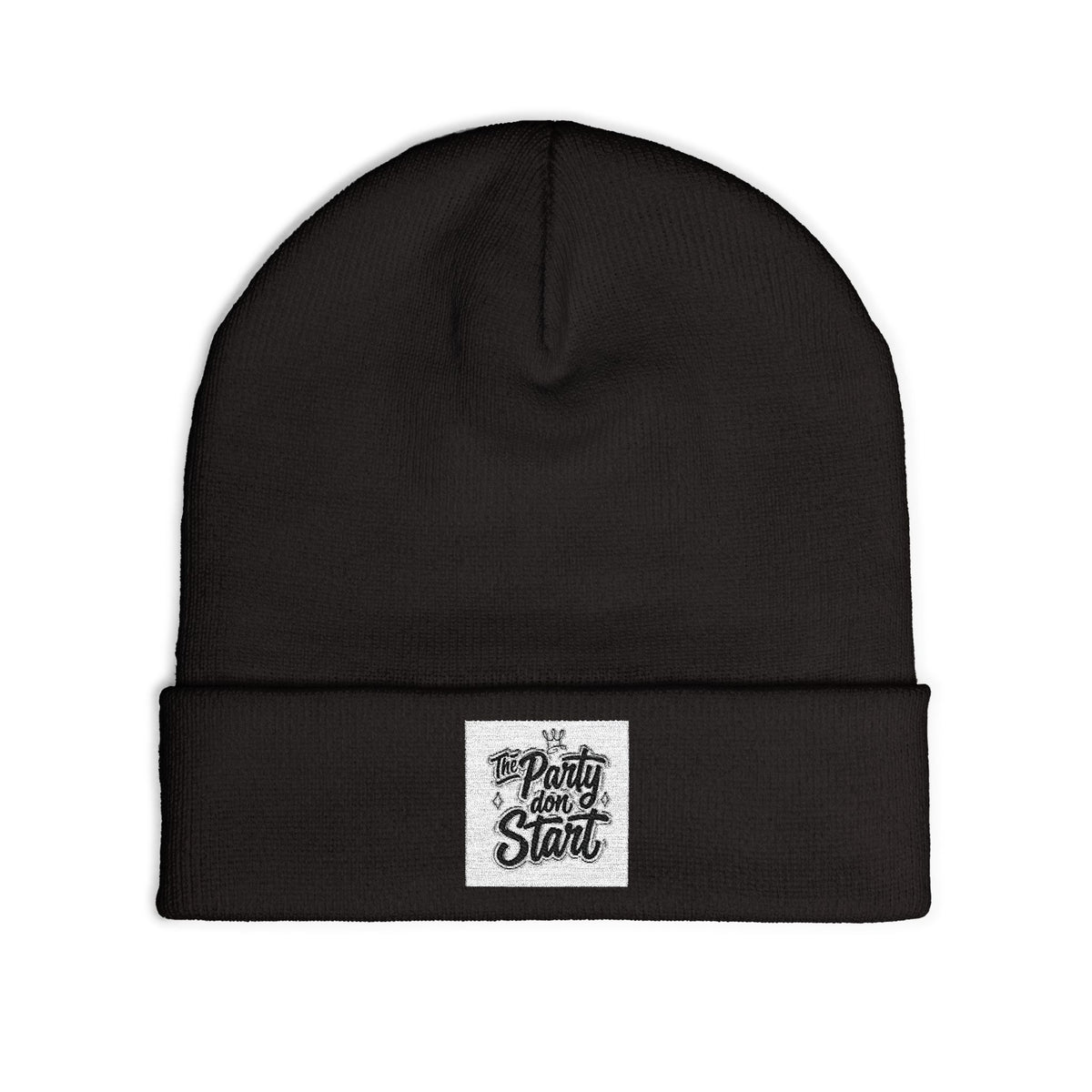 Knit Beanie (Embroidery)