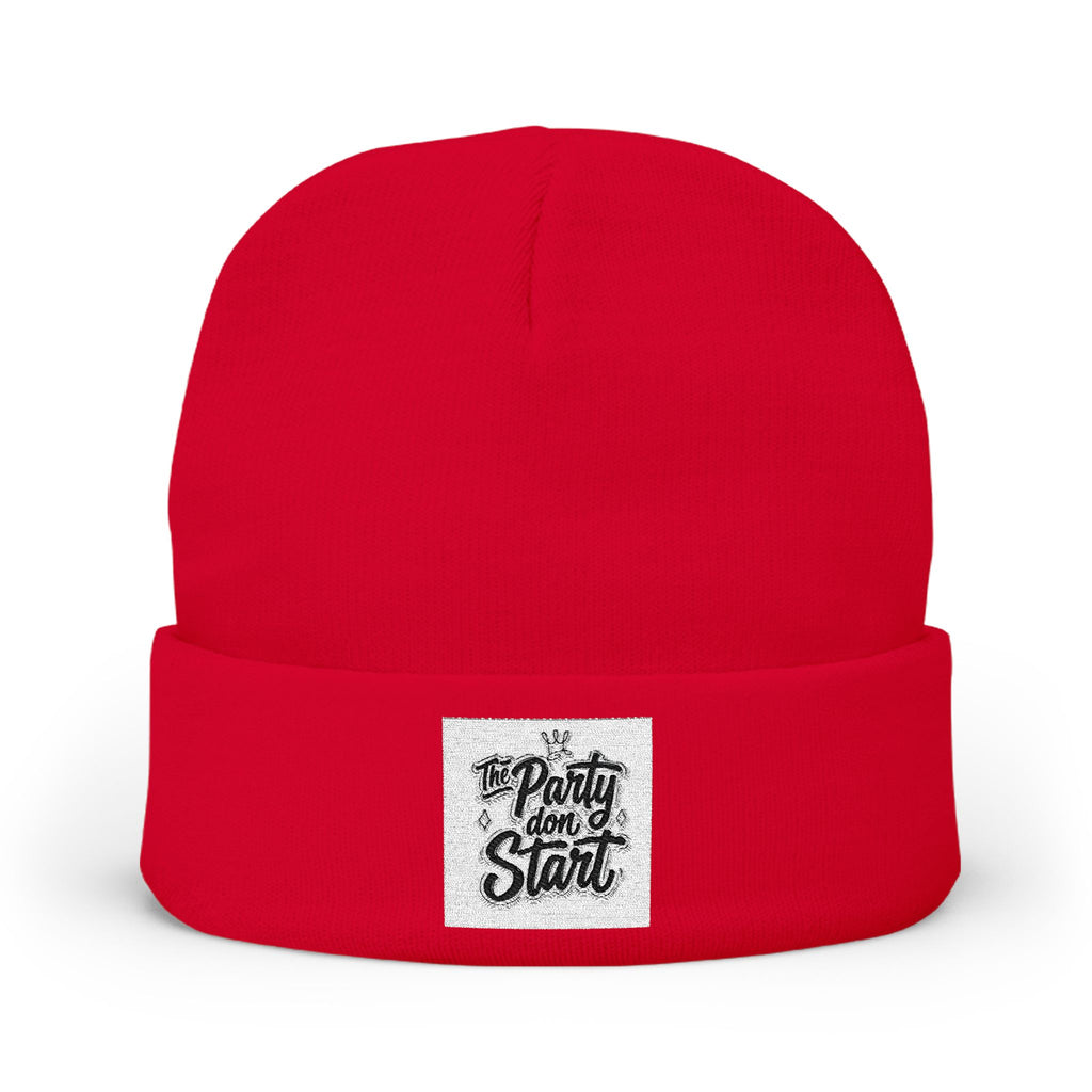 Knit Beanie (Embroidery)