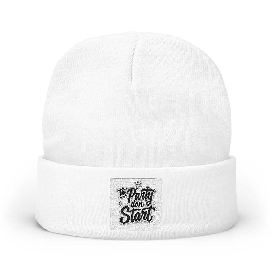 Knit Beanie (Embroidery)