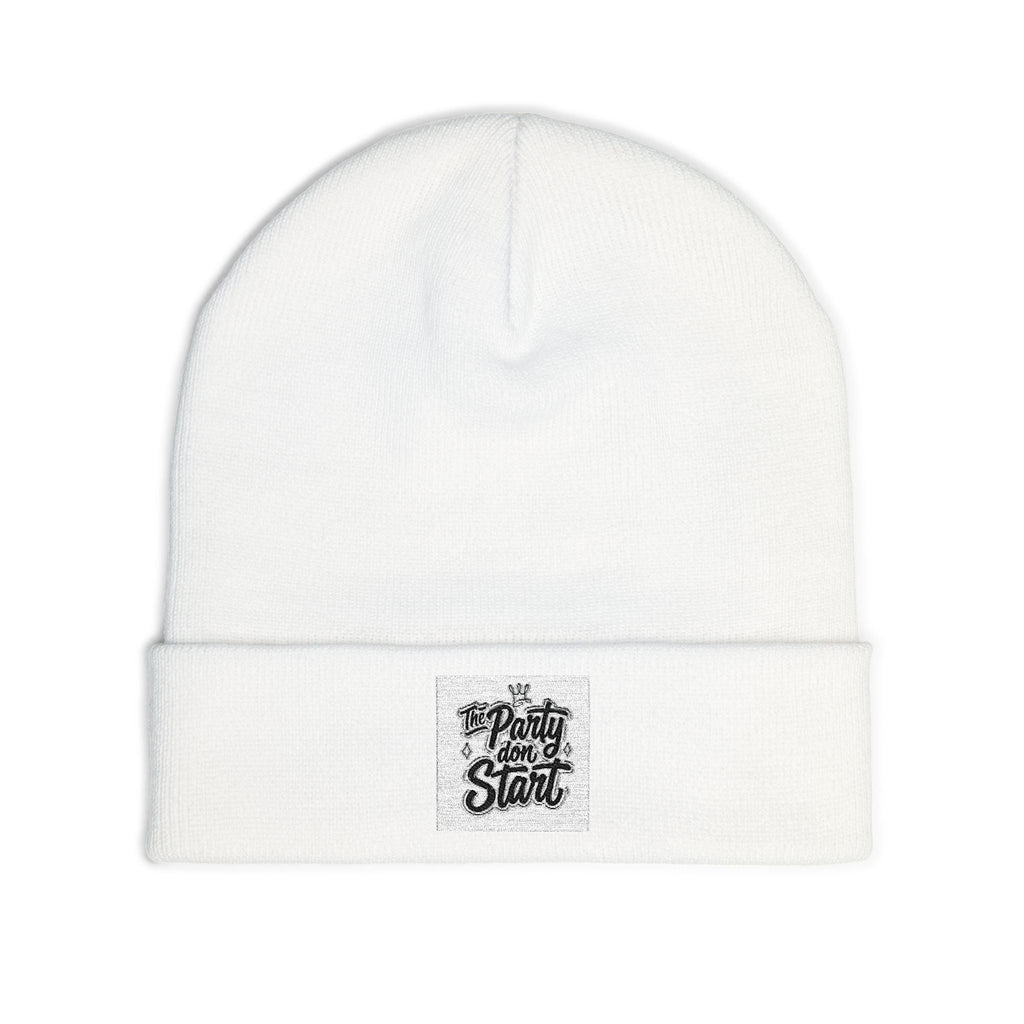 Knit Beanie (Embroidery)