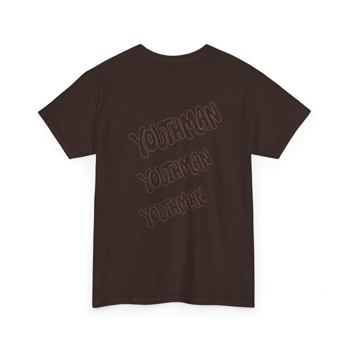 Youthman Tee — Retro Script Graphic T‑Shirt (Front & Back)