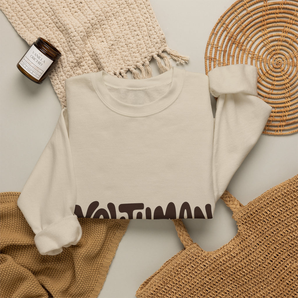 Youthman Crewneck Sweatshirt — Retro Script Graphic Pullover