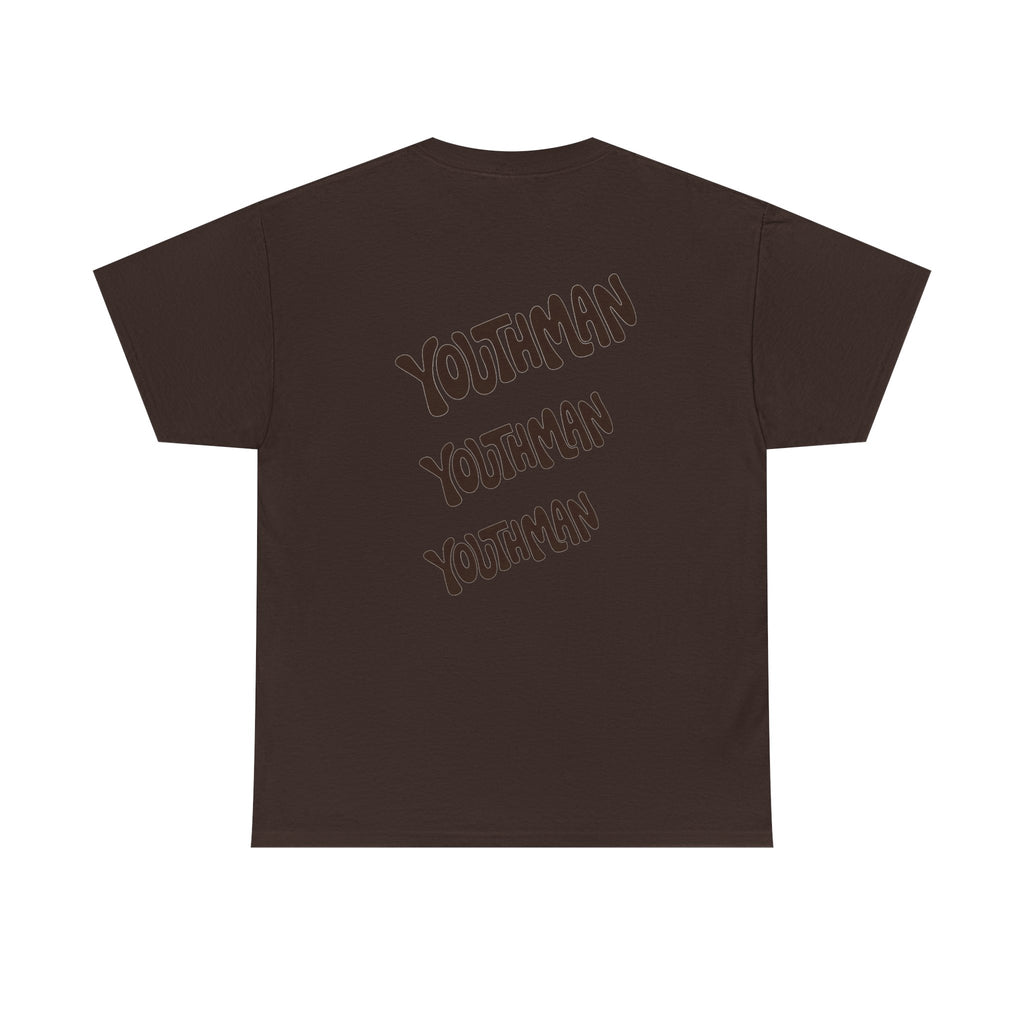 Youthman Tee — Retro Script Graphic T‑Shirt (Front & Back)