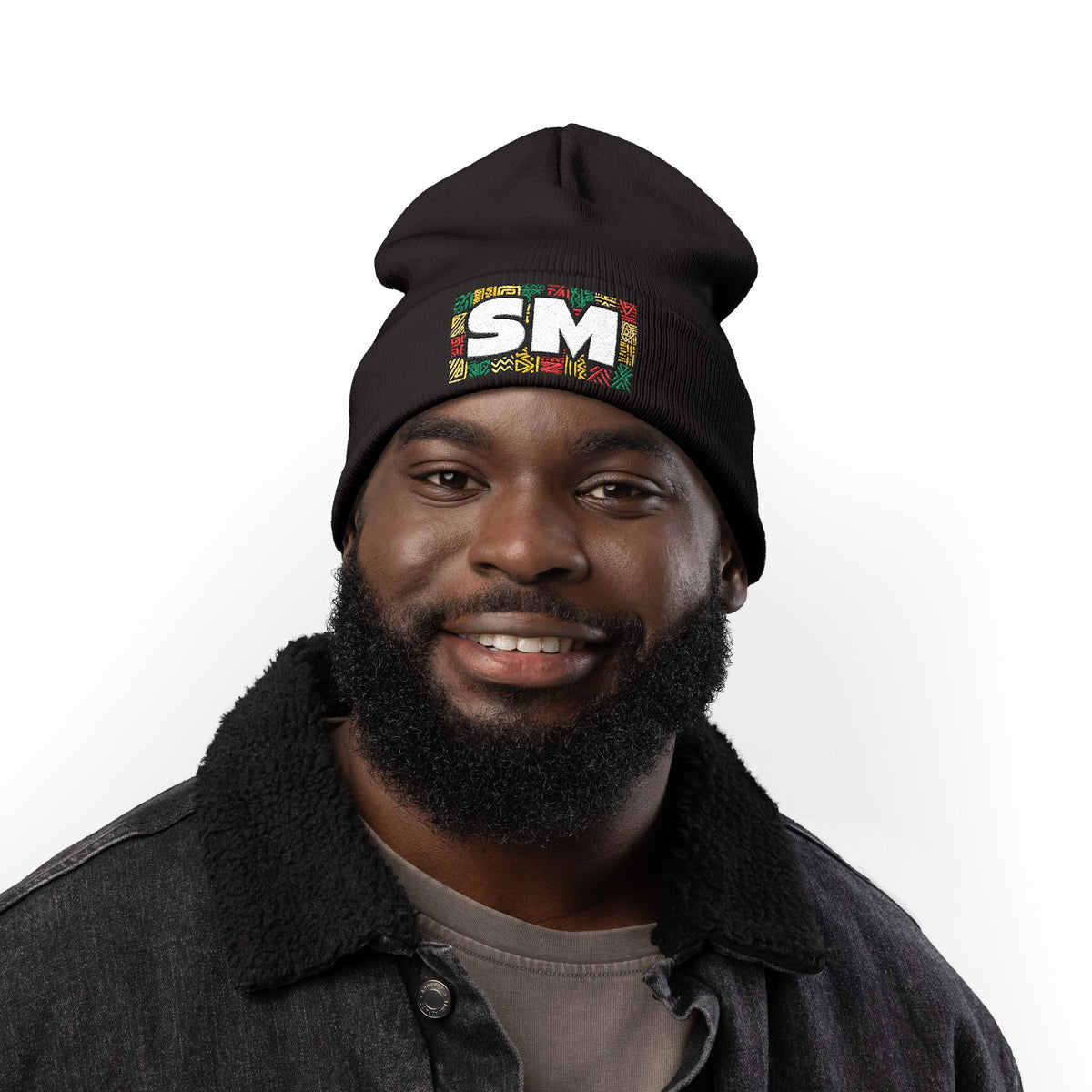 Knit Beanie (Embroidery)