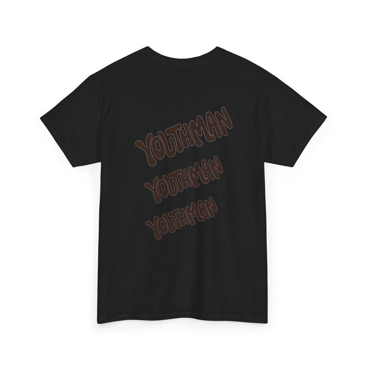 Youthman Tee — Retro Script Graphic T‑Shirt (Front & Back)