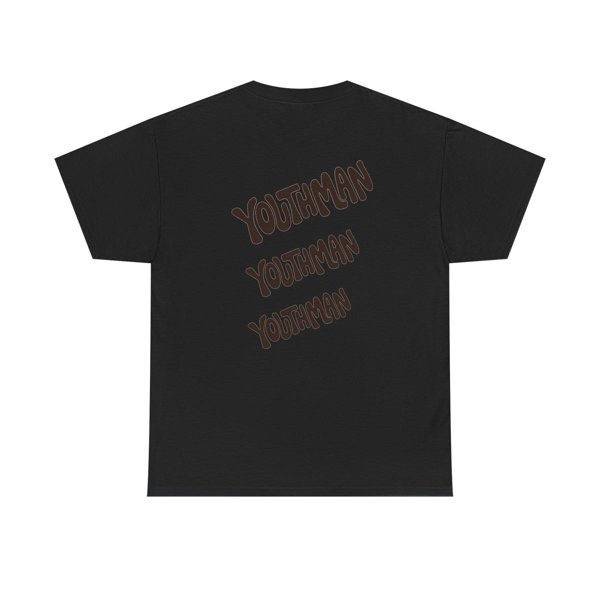 Youthman Tee — Retro Script Graphic T‑Shirt (Front & Back)