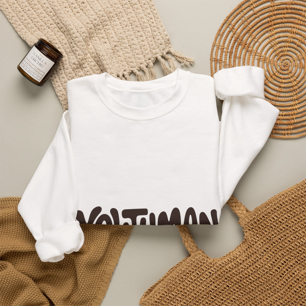 Youthman Crewneck Sweatshirt — Retro Script Graphic Pullover