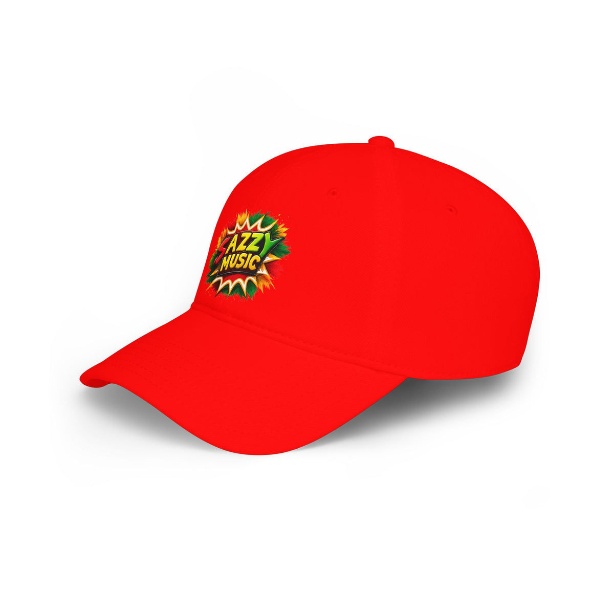 Sazzy Music Reggae Cap — Retro Pop Art Low Profile Baseball Hat