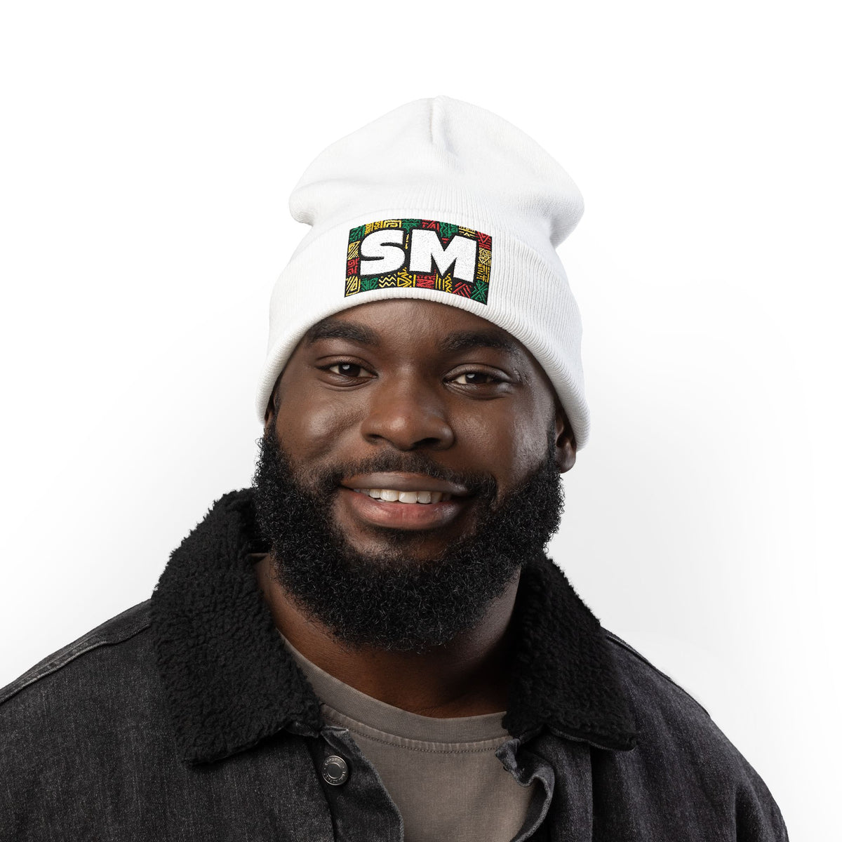 Knit Beanie (Embroidery)