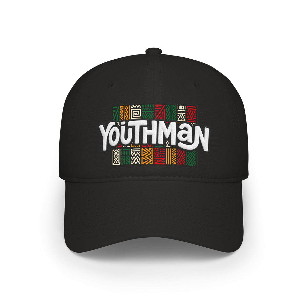 Youthman Kente Patch Baseball Cap