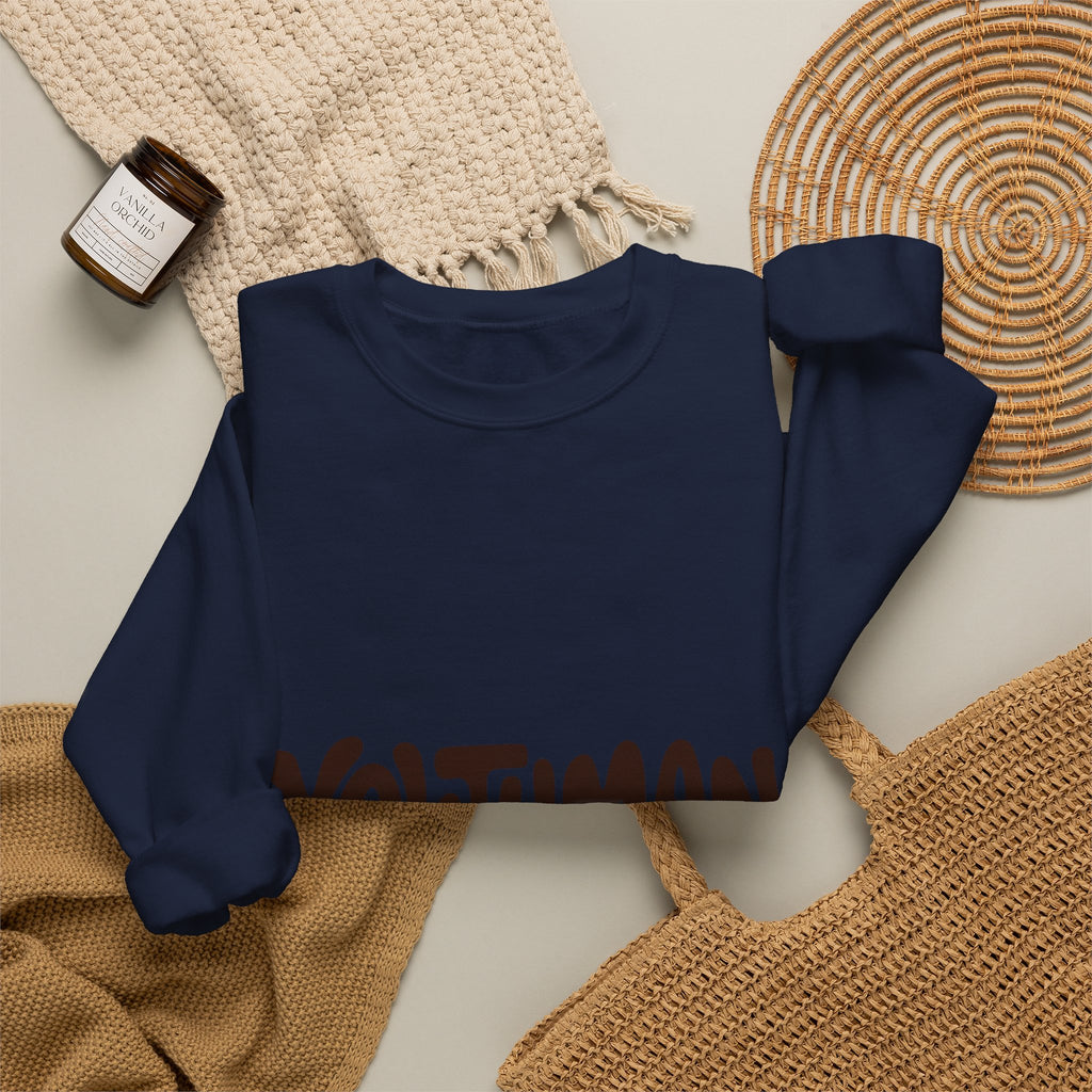 Youthman Crewneck Sweatshirt — Retro Script Graphic Pullover