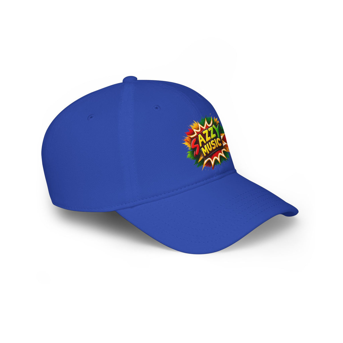 Sazzy Music Reggae Cap — Retro Pop Art Low Profile Baseball Hat