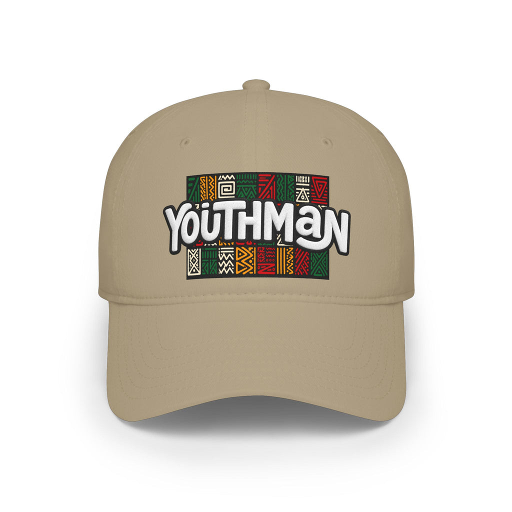 Youthman Kente Patch Baseball Cap