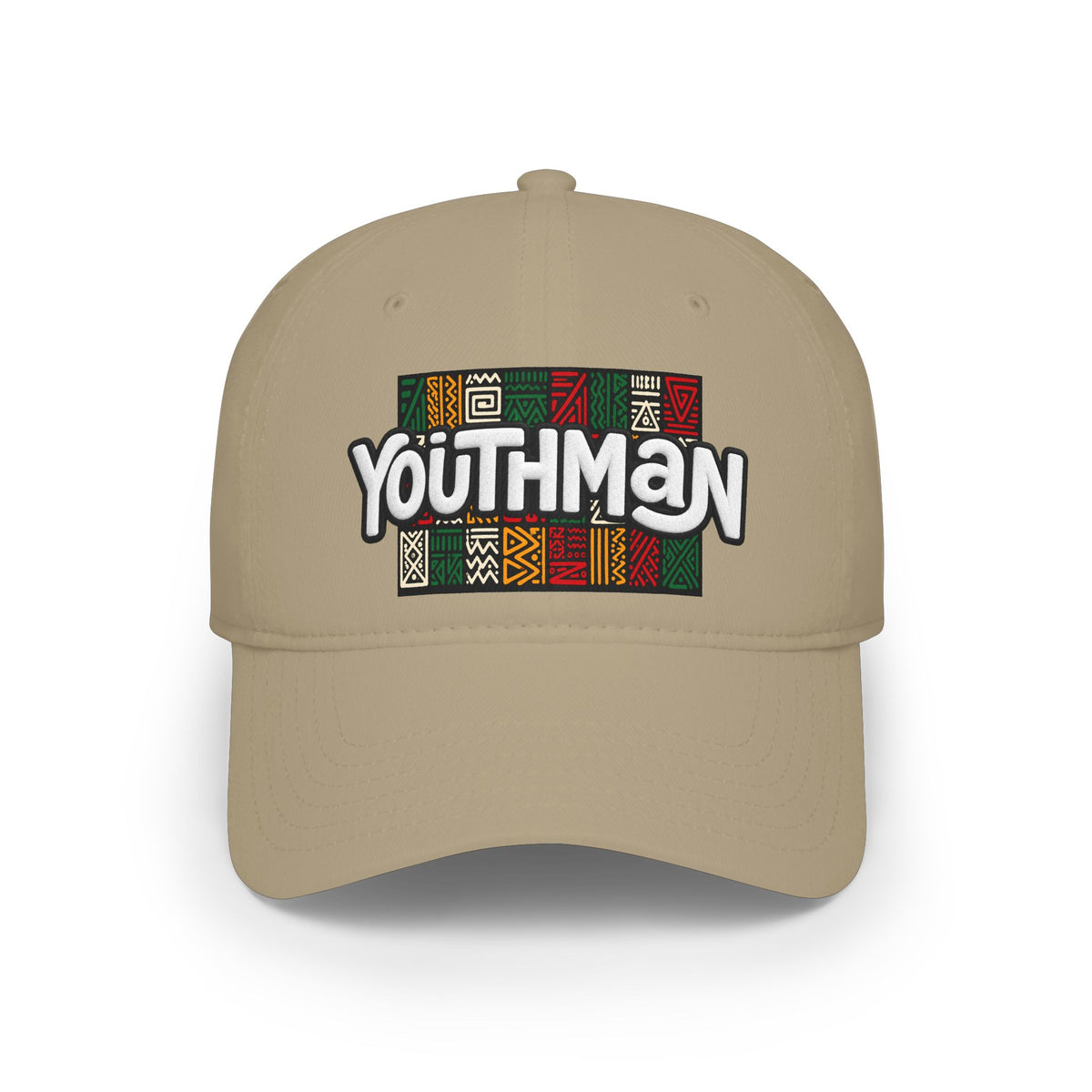 Youthman Kente Patch Baseball Cap