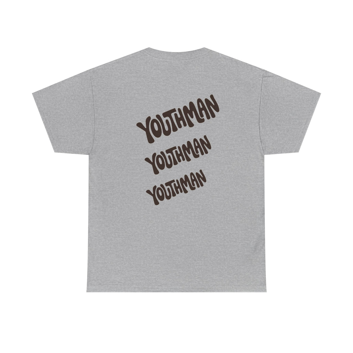 Youthman Tee — Retro Script Graphic T‑Shirt (Front & Back)