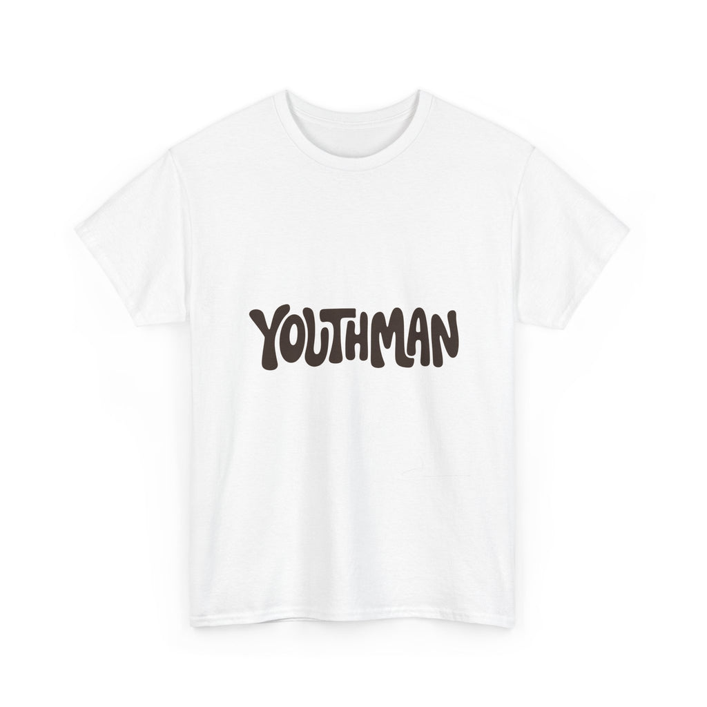 Youthman Tee — Retro Script Graphic T‑Shirt (Front & Back)
