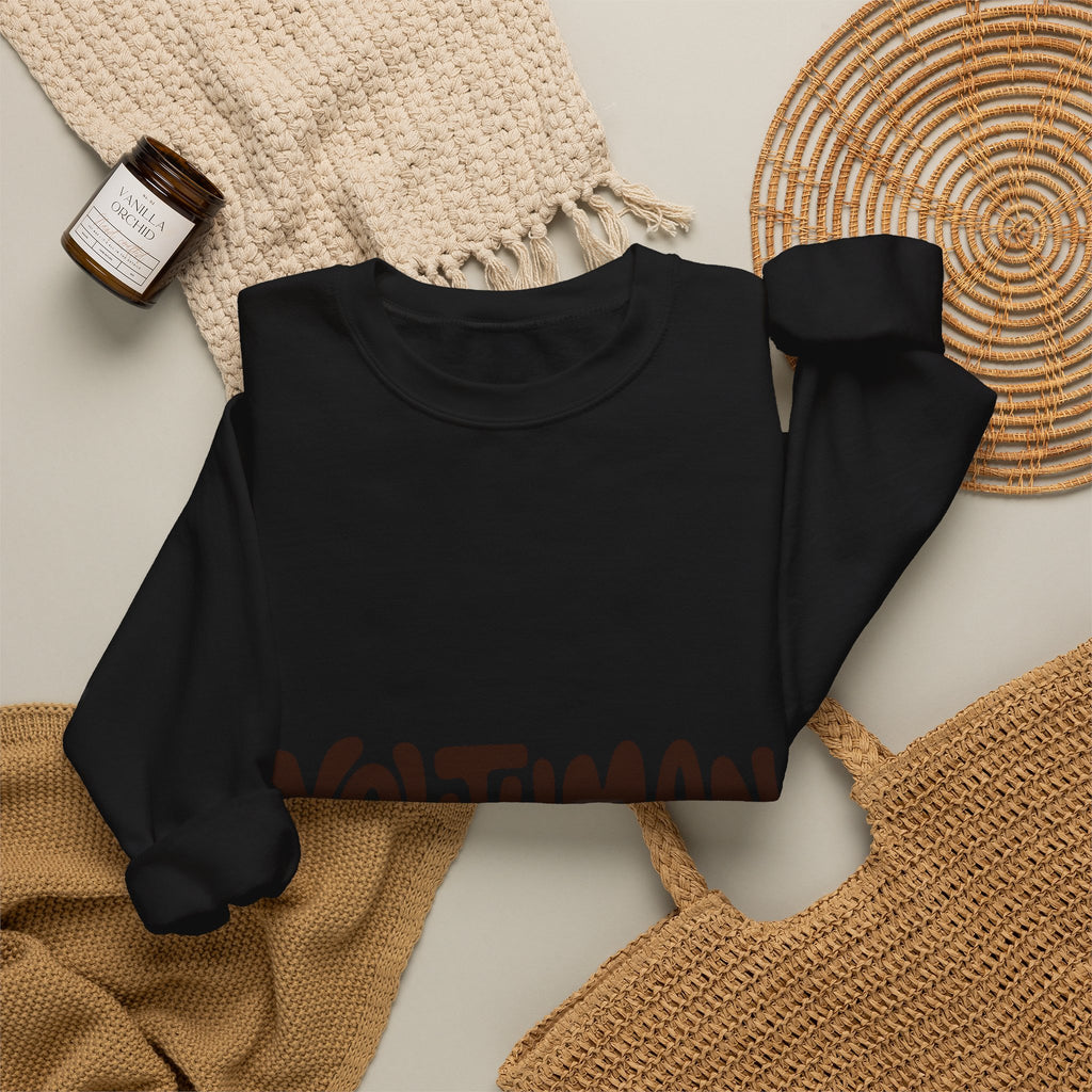 Youthman Crewneck Sweatshirt — Retro Script Graphic Pullover