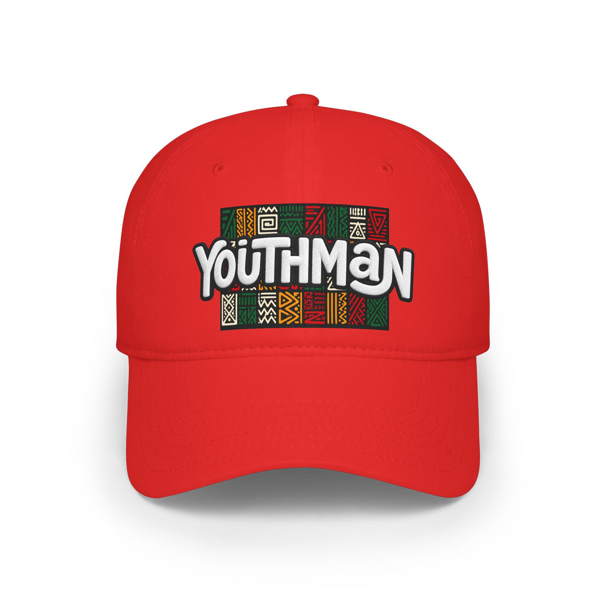 Youthman Kente Patch Baseball Cap