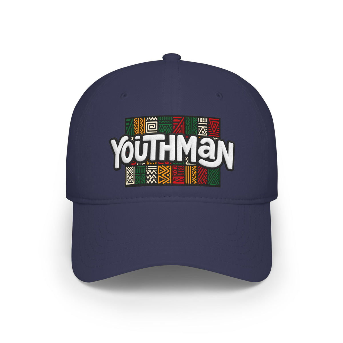 Youthman Kente Patch Baseball Cap