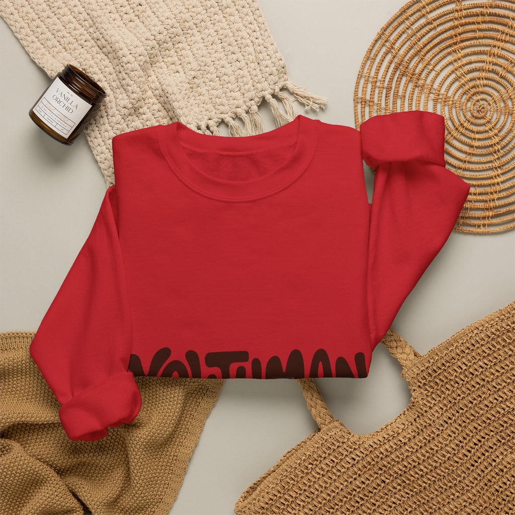 Youthman Crewneck Sweatshirt — Retro Script Graphic Pullover